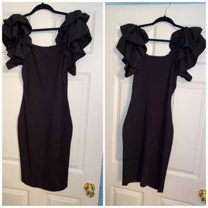 Black Unworn Boutique Dress